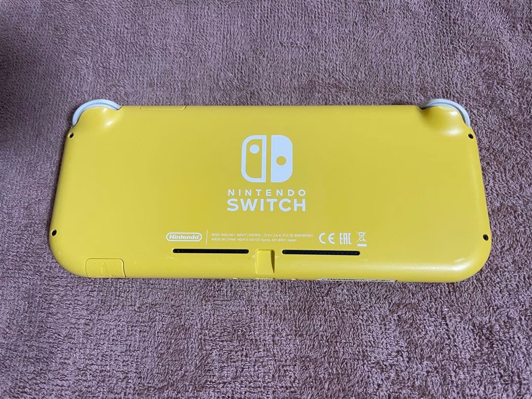 Nintendo Switch Lite イエロー 本体 訳あり