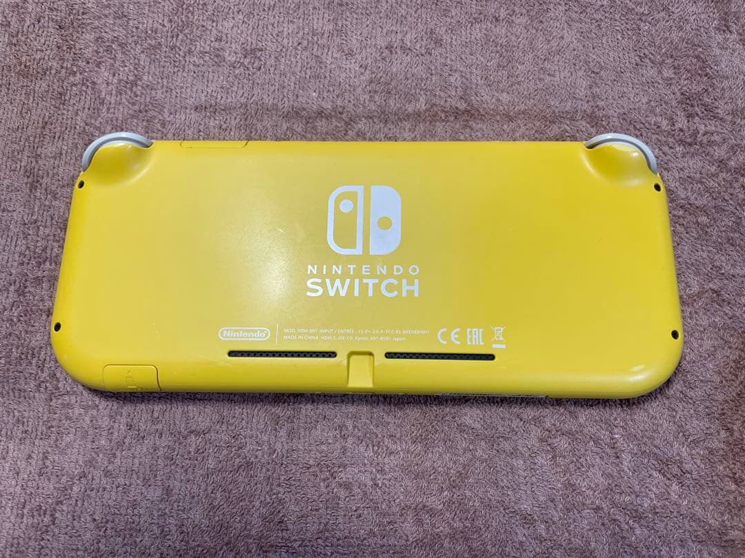 Nintendo Switch Lite イエロー 本体 訳あり