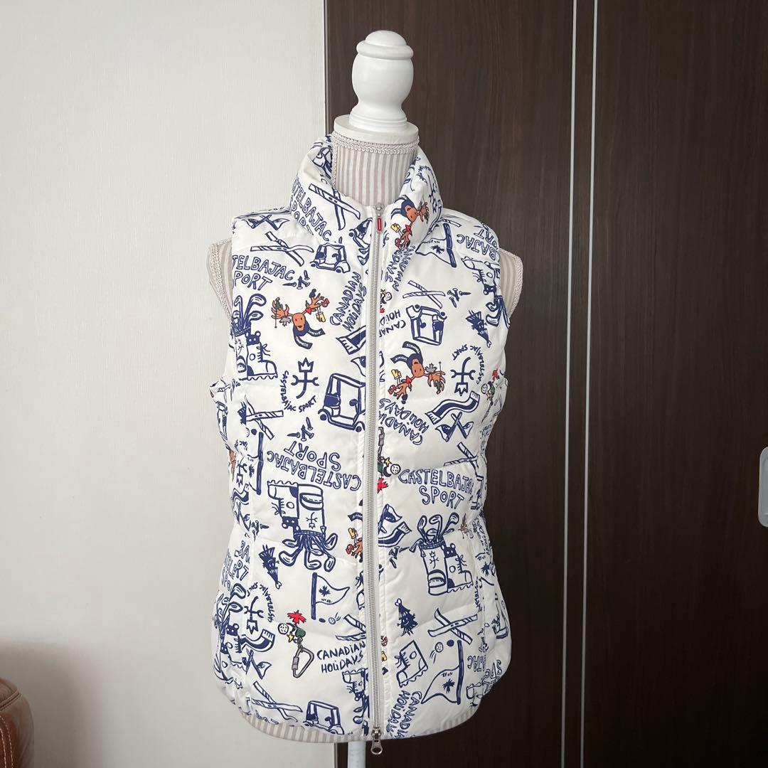 美品カステルバジャックダウンベスト☆