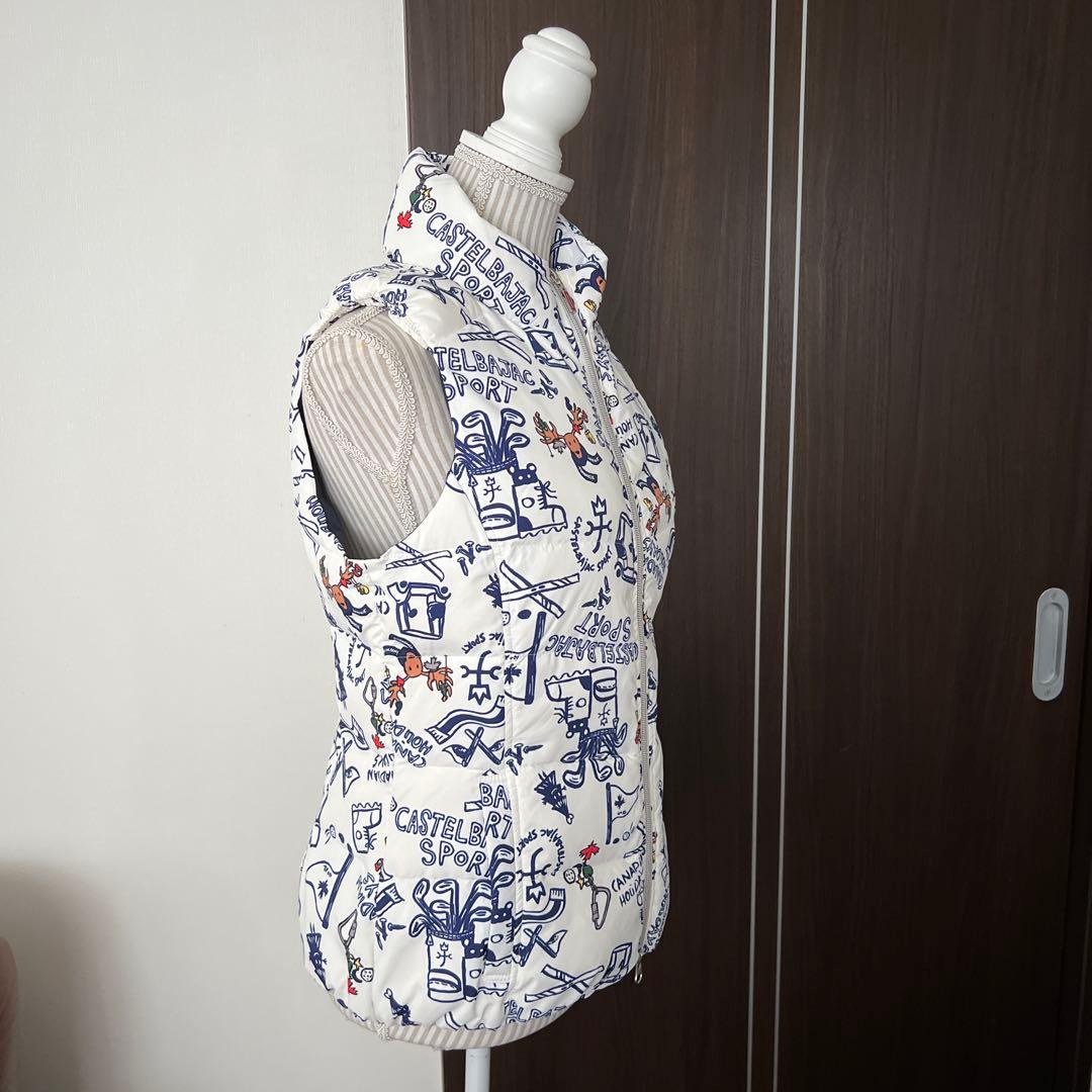 美品カステルバジャックダウンベスト☆