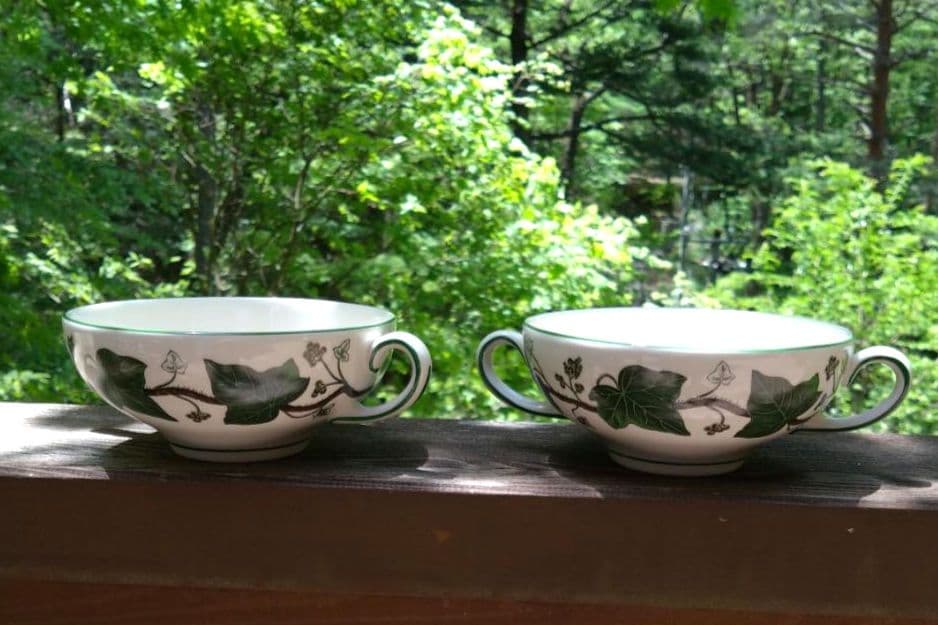 【国内未入荷】ウェッジウッド 　ナポレオンアイビー 　 スープカップ