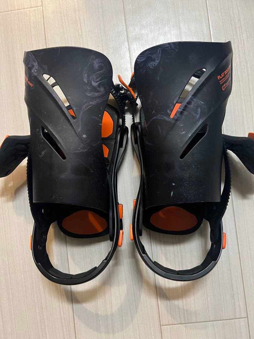 23-24FLUX GT スノーボード ビンディング M ブラック/オレンジ