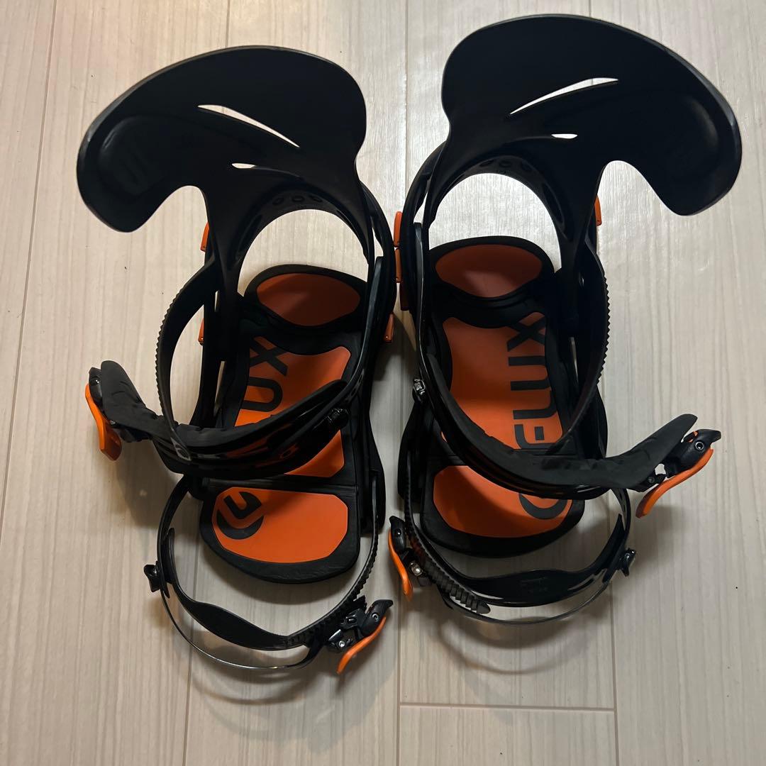 23-24FLUX GT スノーボード ビンディング M ブラック/オレンジ