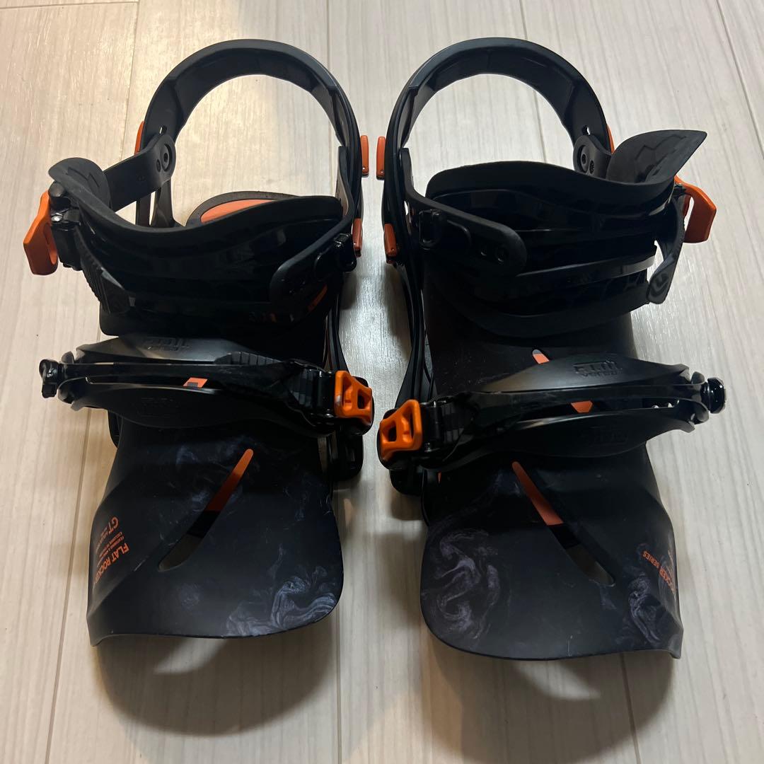23-24FLUX GT スノーボード ビンディング M ブラック/オレンジ