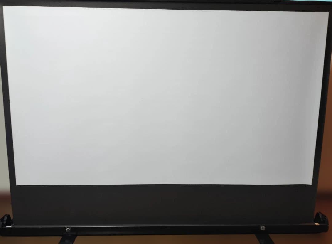 80インチ 自立式プロジェクタースクリーン 4K対応