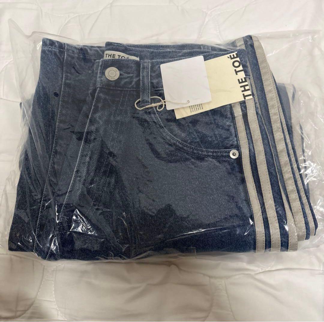 THETOE Emirates track denim pants 新品