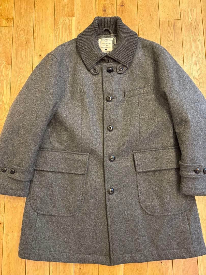 美品J.PRESS REDLABEL ウール　ドンキーコート　LL