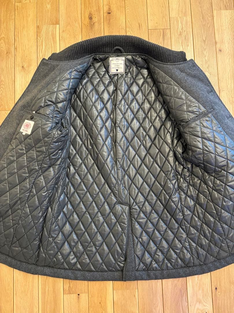 美品J.PRESS REDLABEL ウール　ドンキーコート　LL