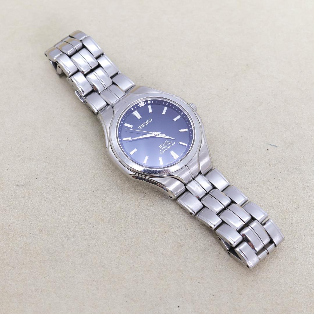稼働 SEIKO DOLCE 腕時計 KINETIC オートリレイ 2279