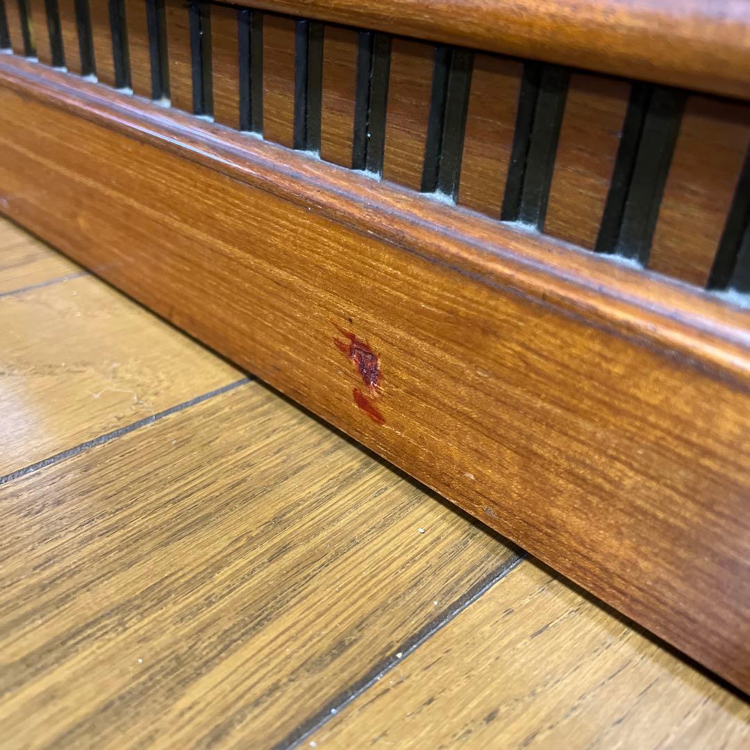 木製ブラウンクラシック調タンス