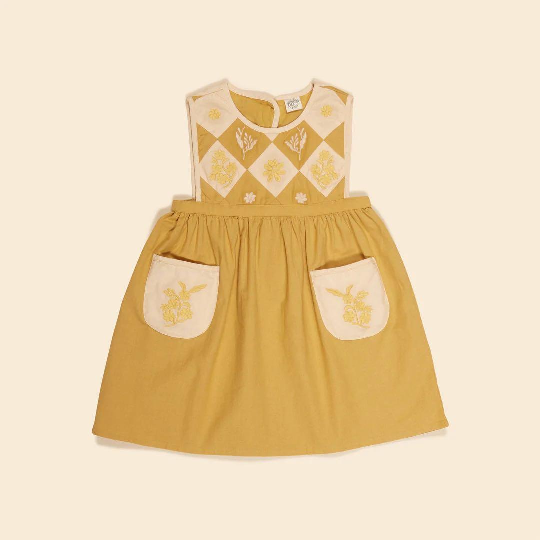 ワンピース Bibi Panelled Pinafore - Honey 7-9y
