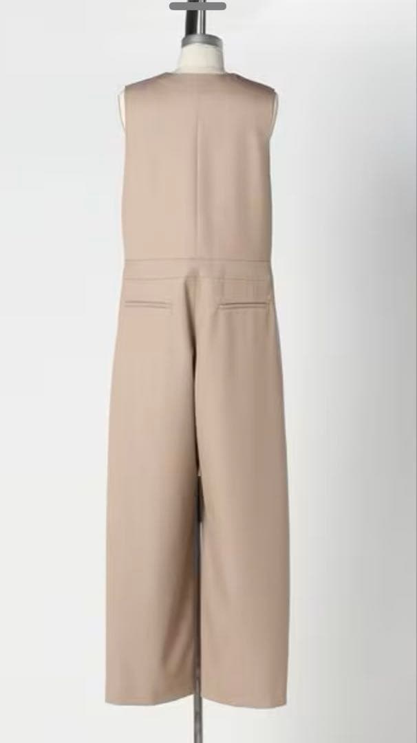 美品☆ドゥロワー2025FALL2 ノースリーブジャンプスーツ（サロペット）