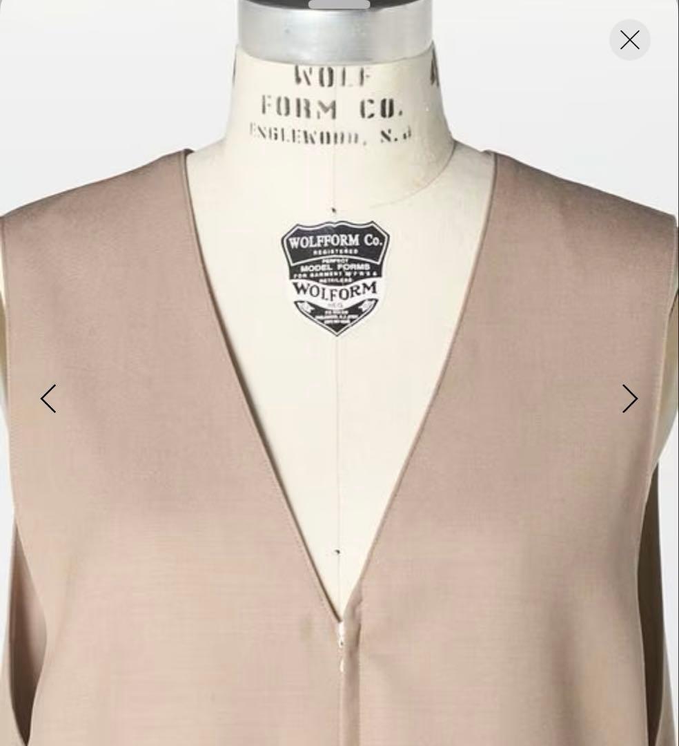 美品☆ドゥロワー2025FALL2 ノースリーブジャンプスーツ（サロペット）