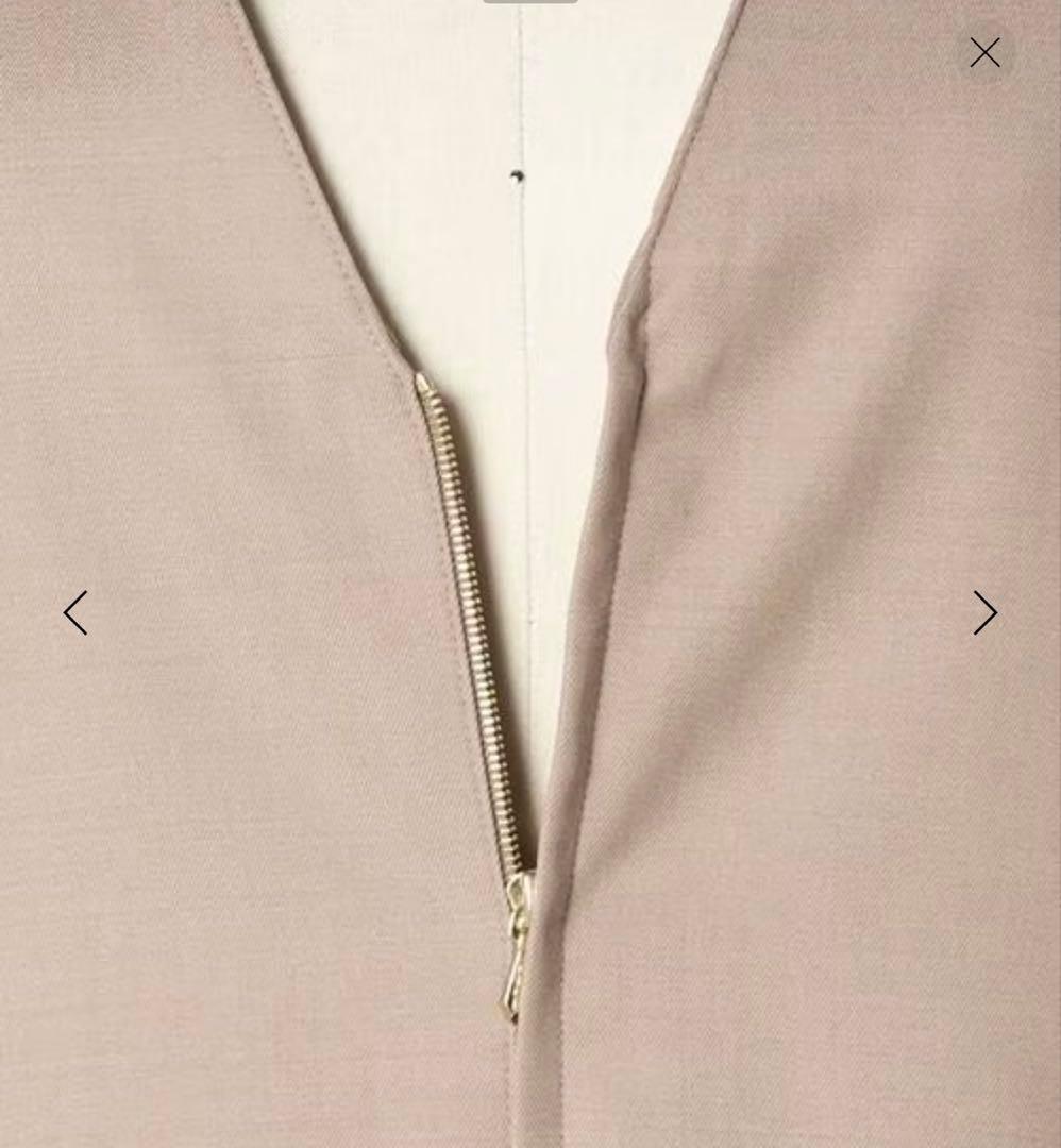 美品☆ドゥロワー2025FALL2 ノースリーブジャンプスーツ（サロペット）