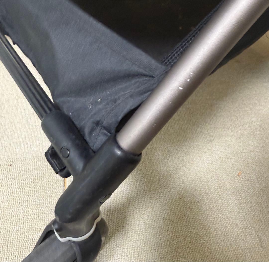 【美品】cybex カーボン ネイビー 【二人乗りおまけつき】