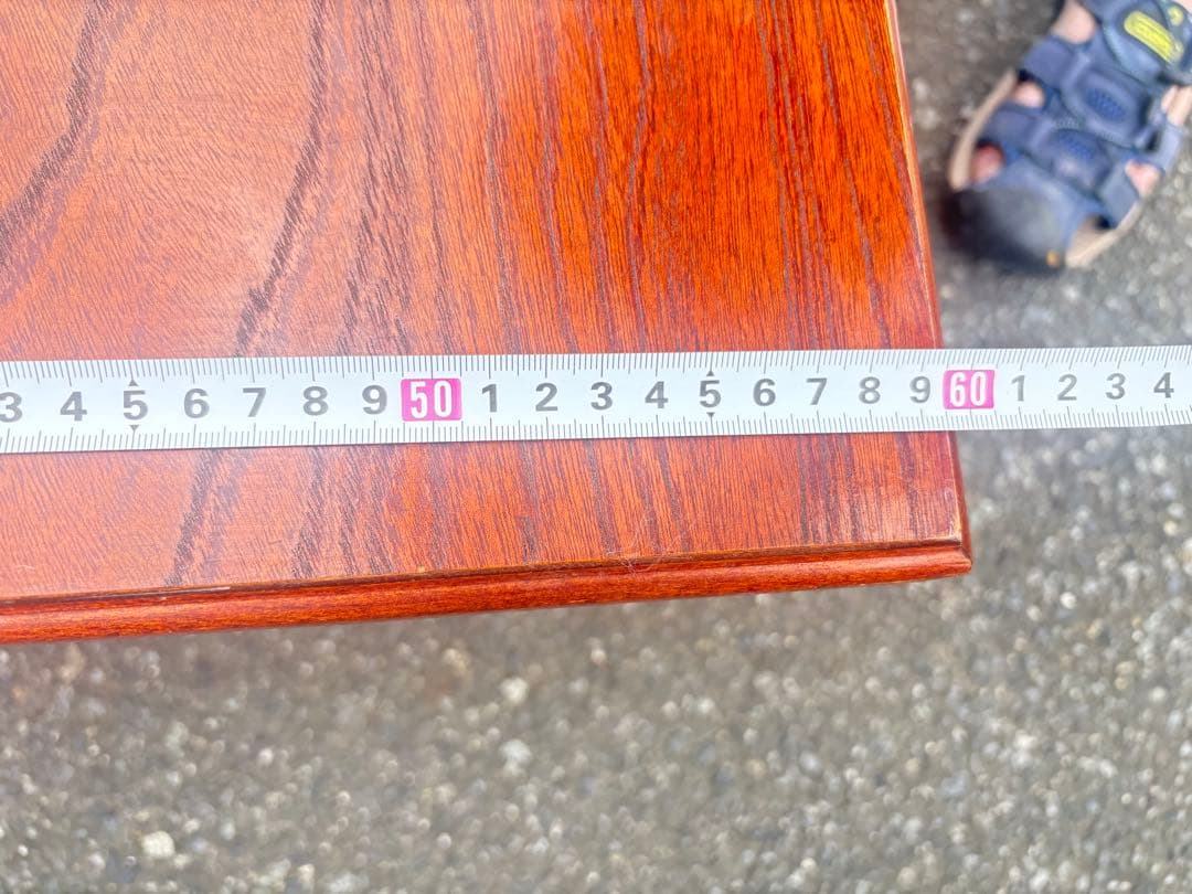 木製 折りたたみ式座卓 約120cm x 70cm