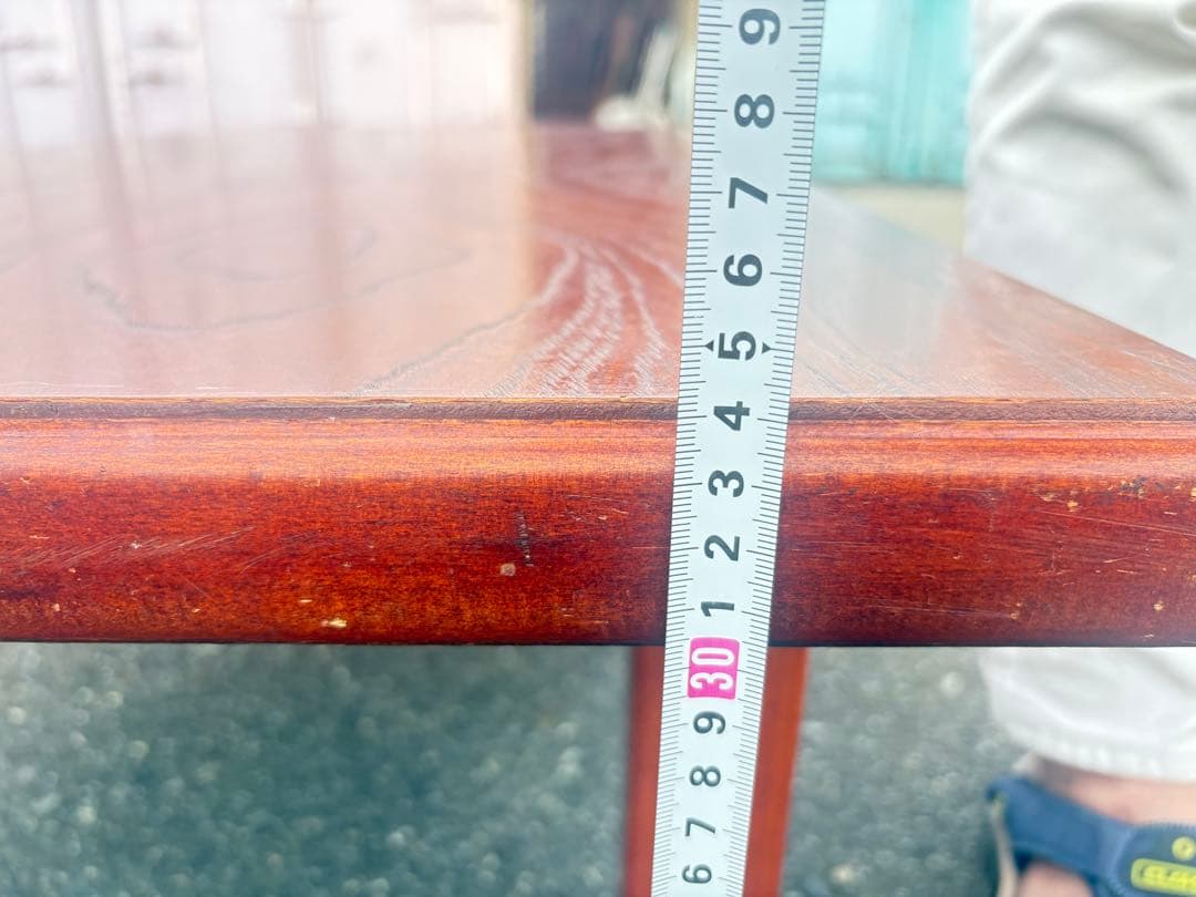 木製 折りたたみ式座卓 約120cm x 70cm