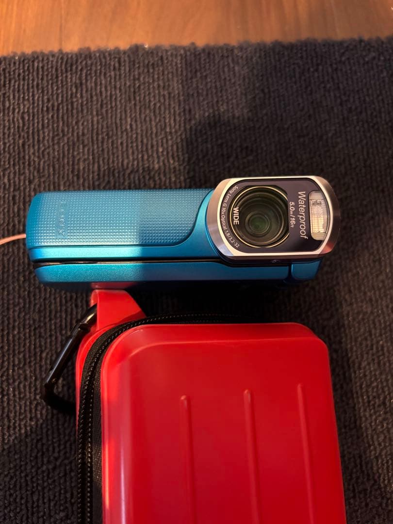 Sony 防水ハンディカムHDR-GW77 ブルー