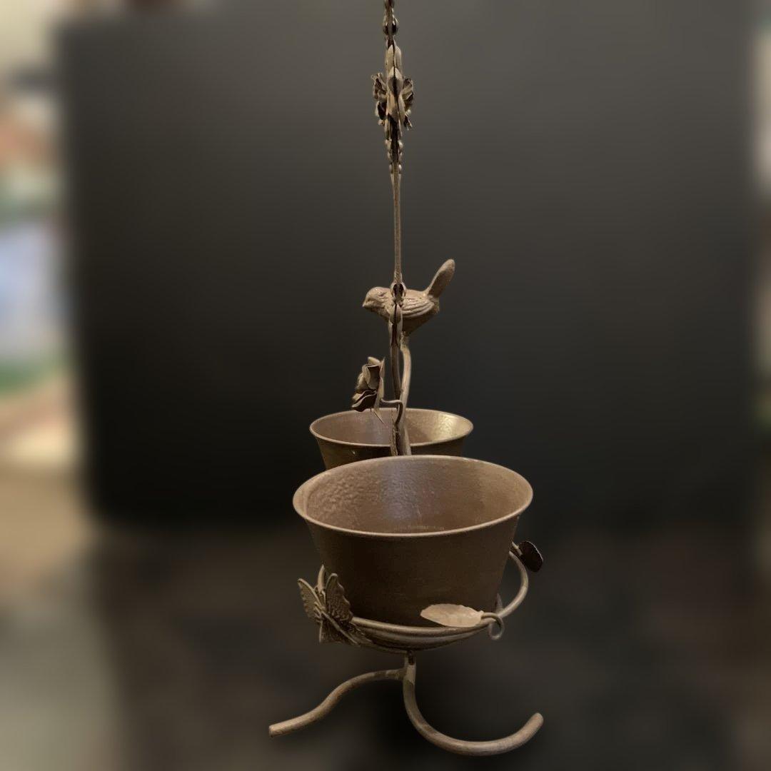 アイアン フラワーベースプランター KW-8