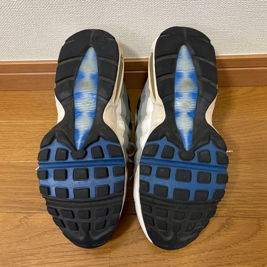 air max 95スニーカー ホワイト/ブルー