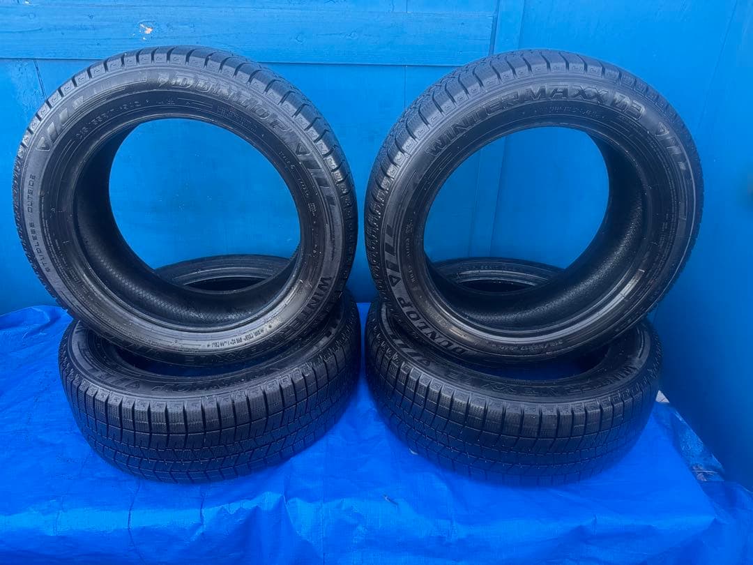 215/55R1794QダンロップウインターMAXX03タイヤ4本セット年式23