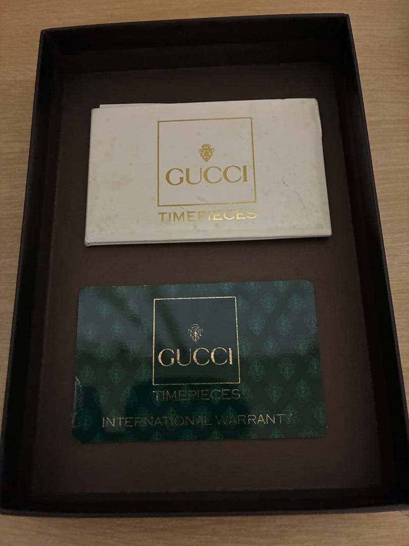 GUCCI グッチ チェンジベゼル ホワイト文字盤 ゴールド