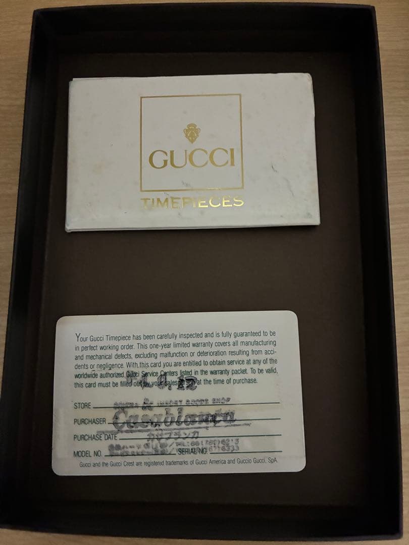 GUCCI グッチ チェンジベゼル ホワイト文字盤 ゴールド