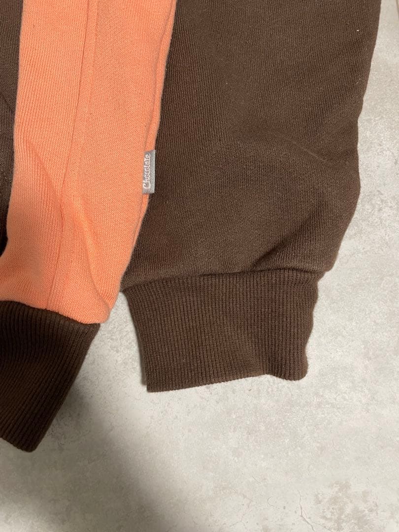 Chocolate Jesus M パーカー ブラウン ピンク