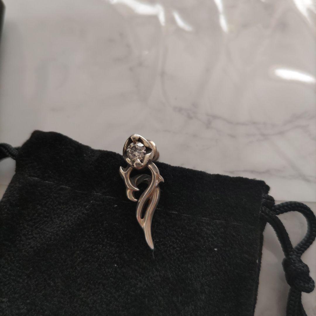 GIGOR DARTS of GIGOR 片耳用ピアス ジルコニア