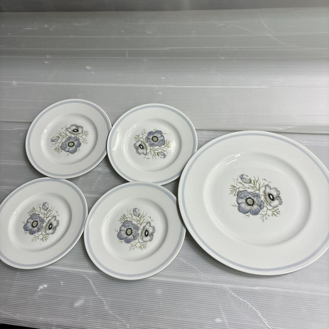  GLEN MIST 大皿1枚　小皿4枚セット