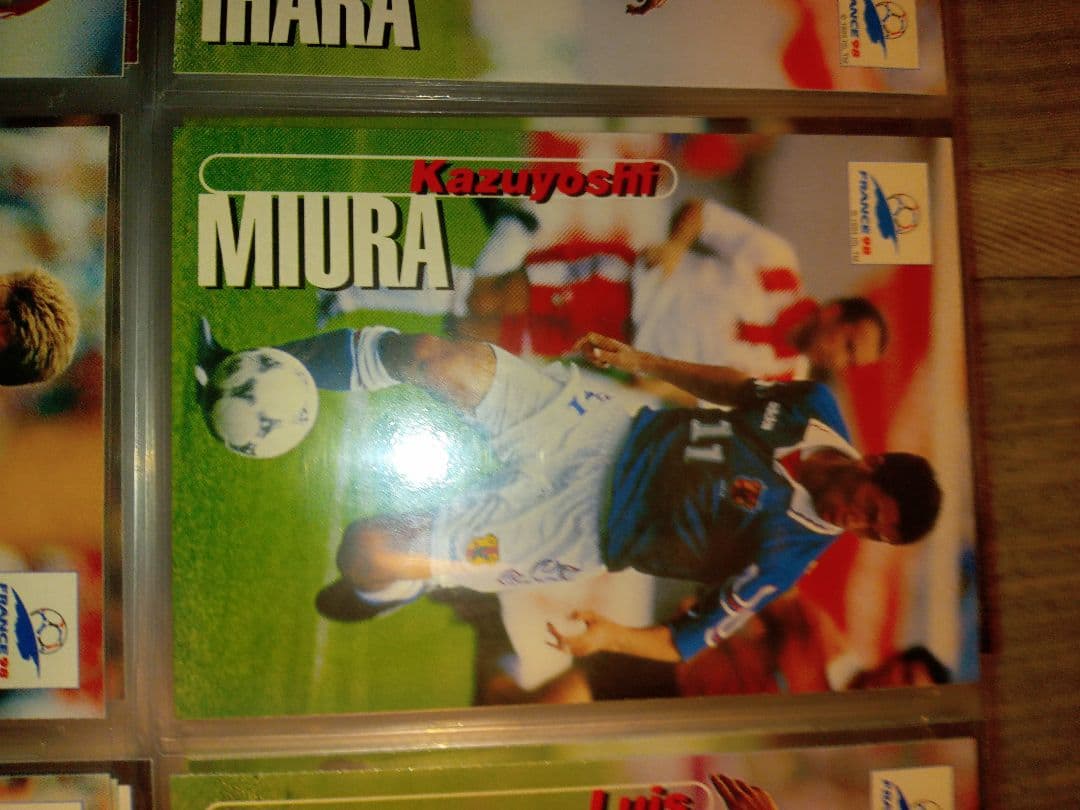 W杯時の、カズさん、井原さん、です!