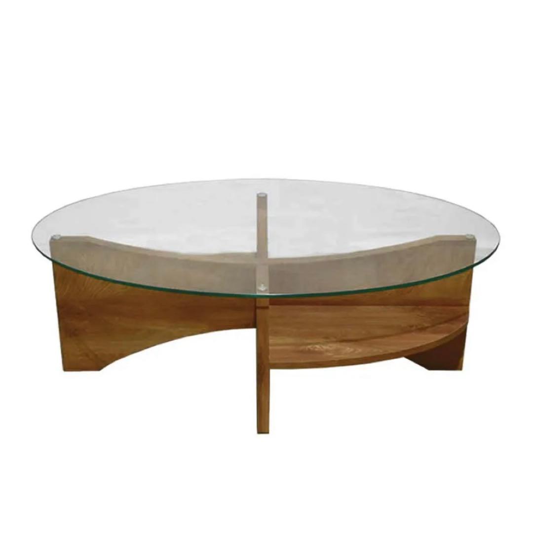 NOCE ガラスローテーブル　美品！