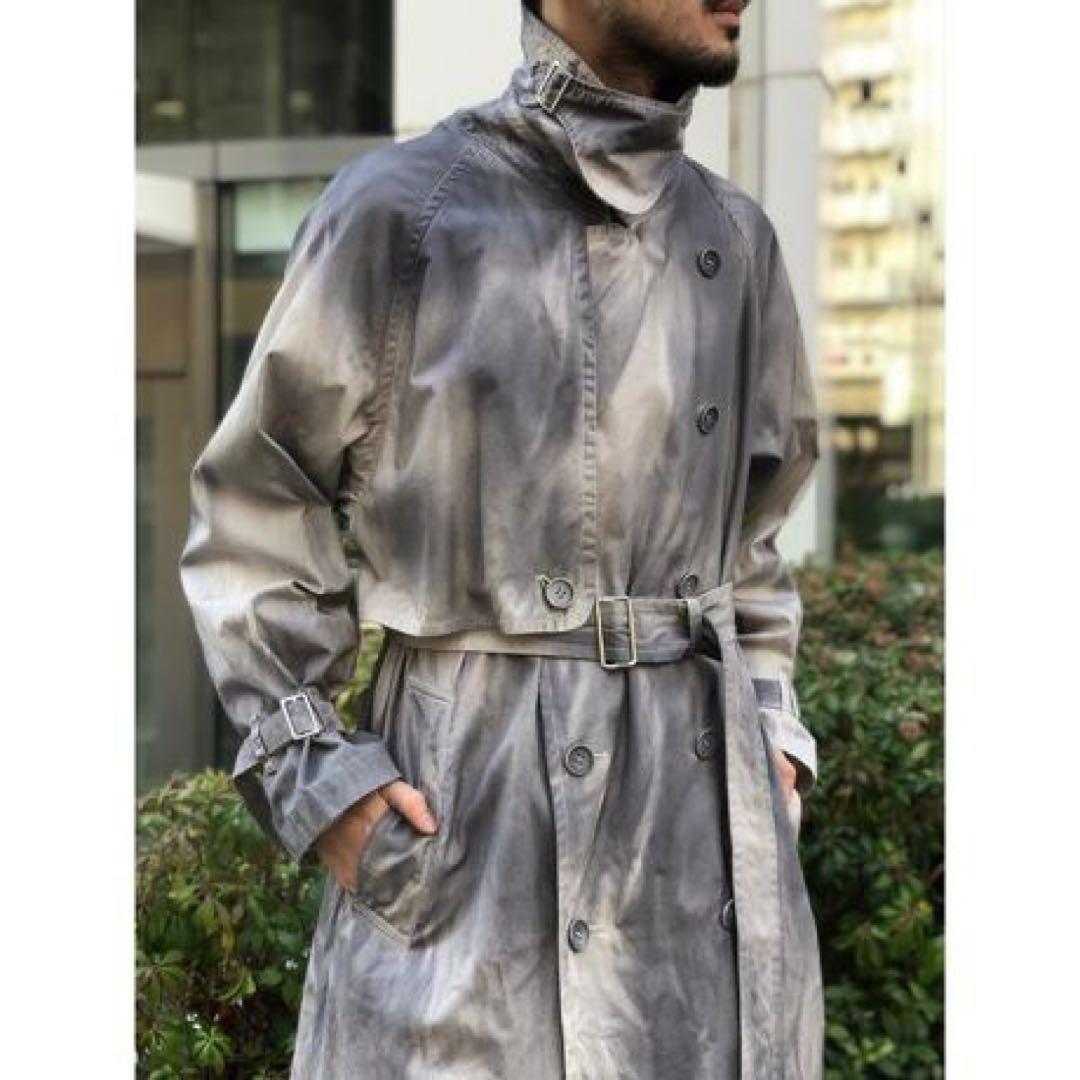 未使用品　ヨークSPRAY PRINTED TRENCH SP