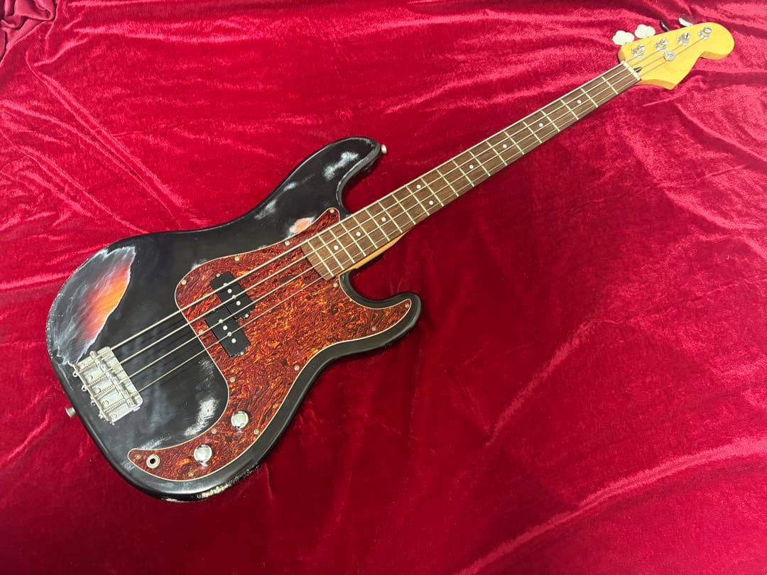 プレシジョンベースタイプ　マルチレイヤーカラー　ラッカー塗装　ハードレリック