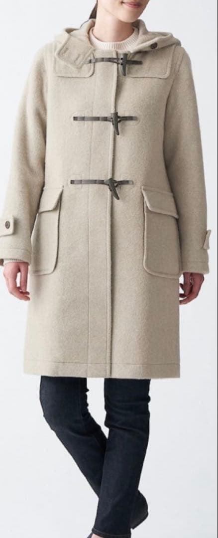 無印良品 再生ウール混ダッフルコート 新品未使用品 XL タグ付き