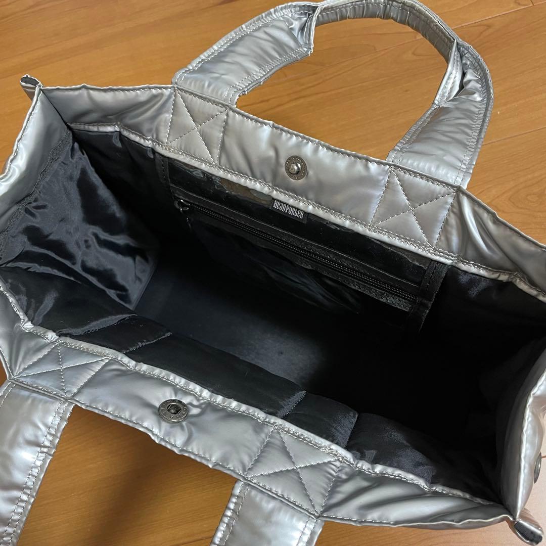 HEAD PORTER ヘッドポーター シルバージェット トートバッグ