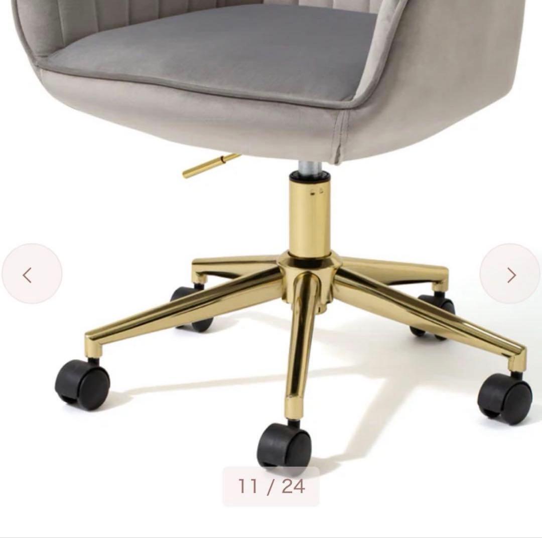 Francfranc エルドラド デスクチェア グレー