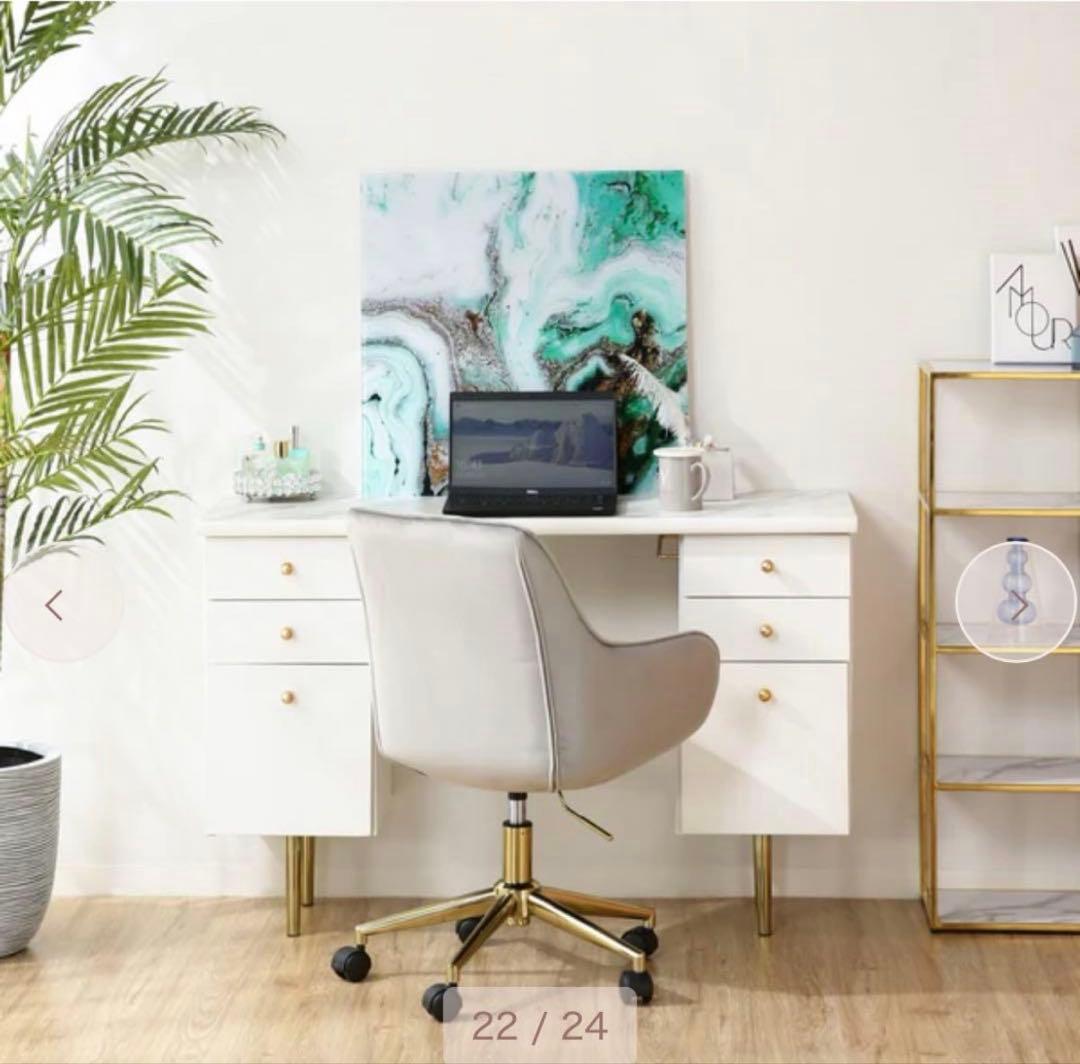 Francfranc エルドラド デスクチェア グレー