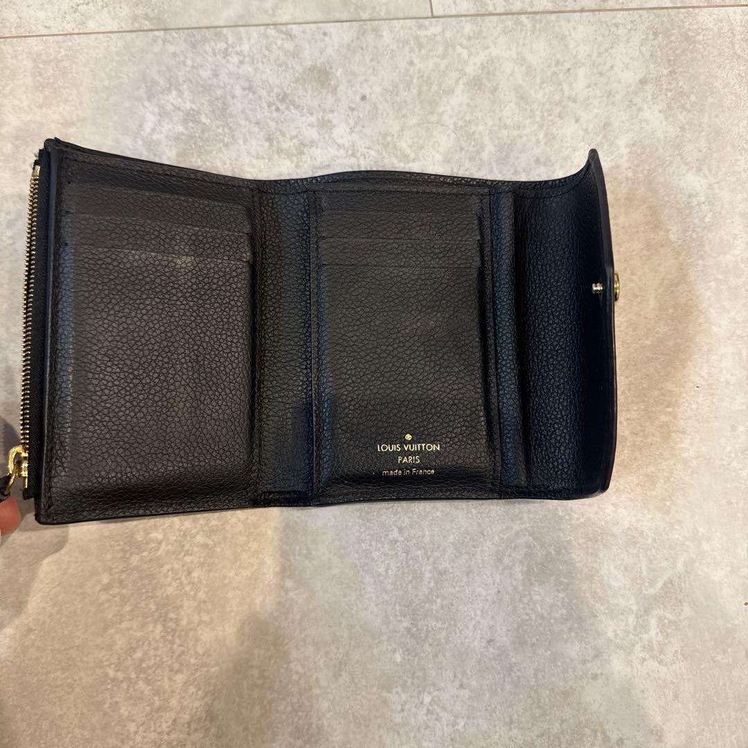 ルイ　ヴィトンポルトフォイユ ヴィクトリーヌ バイカラー アンプラント