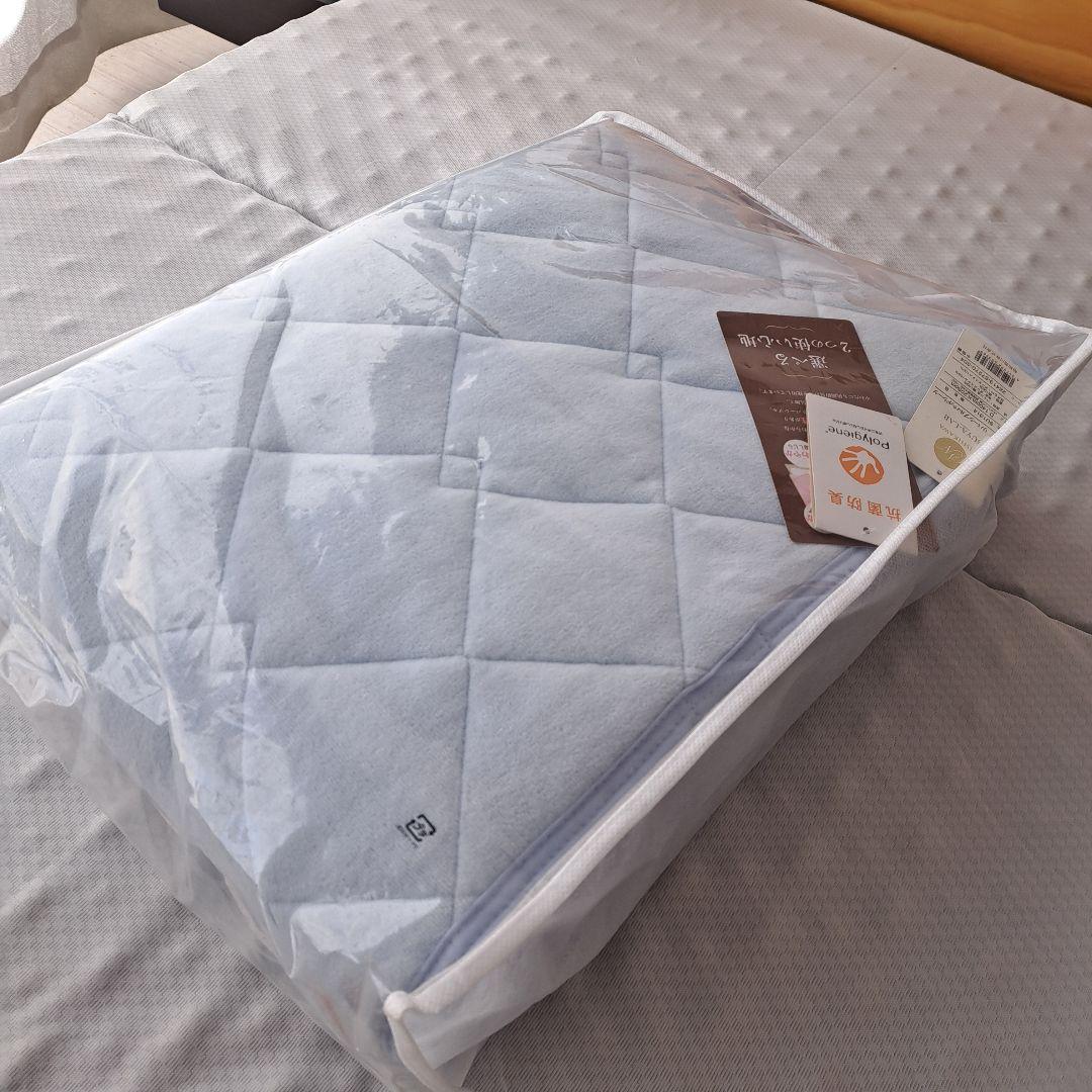 新品 西川 リバーシブル敷きパッド ダブル 敷パット オールシーズン