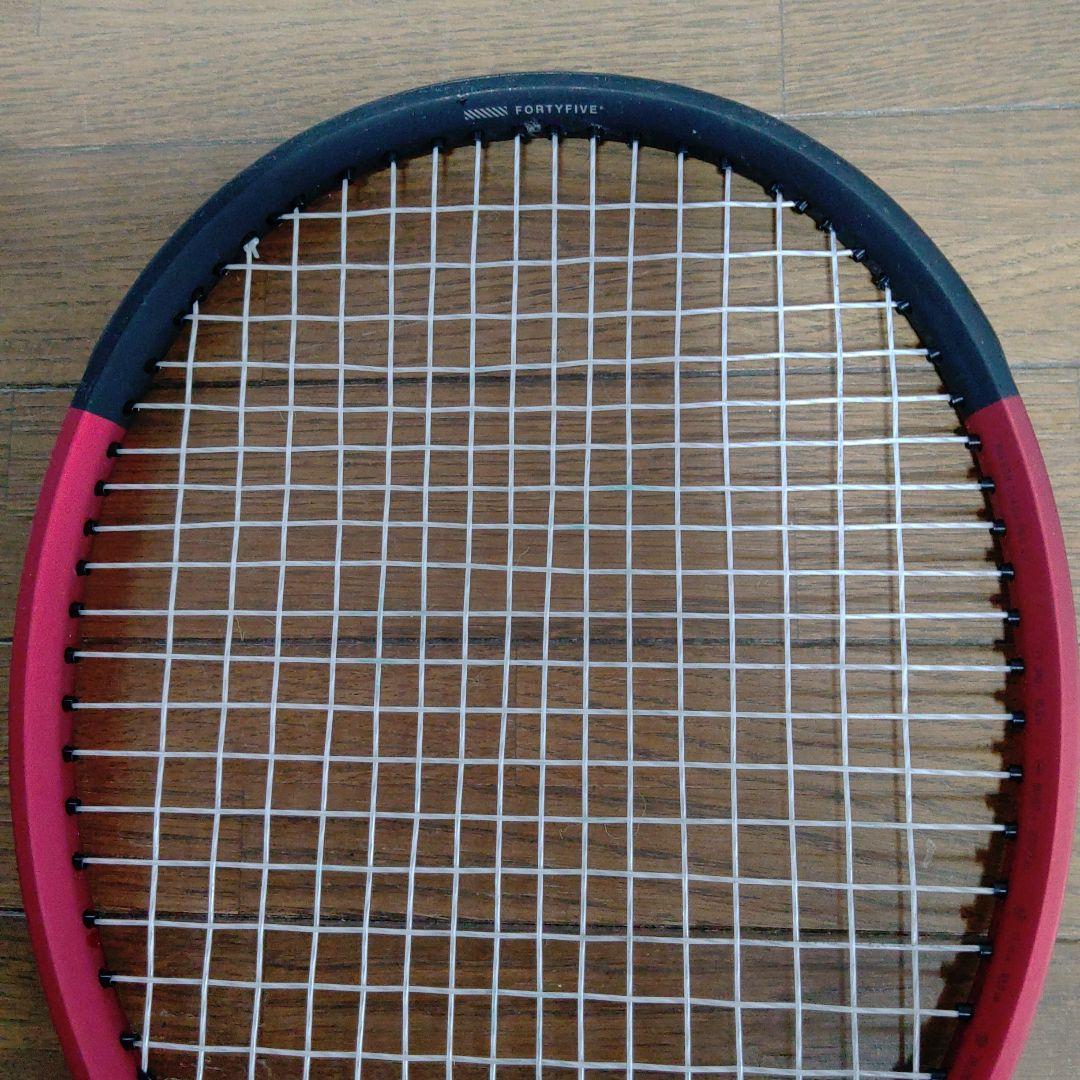 Wilson Clash Pro V2 硬式テニスラケット レッド