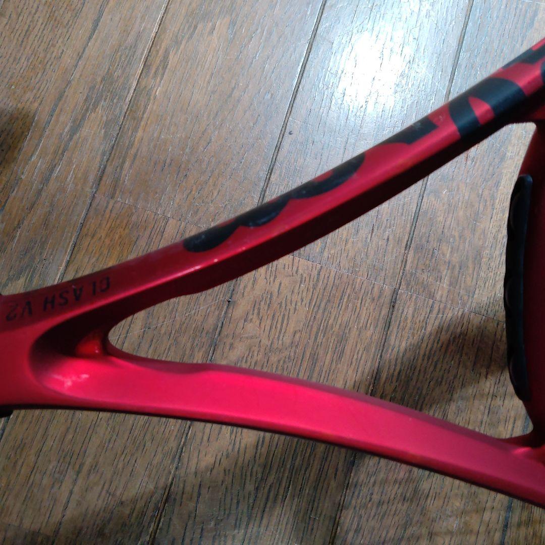 Wilson Clash Pro V2 硬式テニスラケット レッド