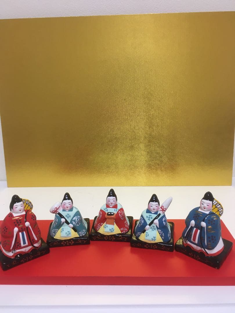 土人形　雛15人揃い　入手困難