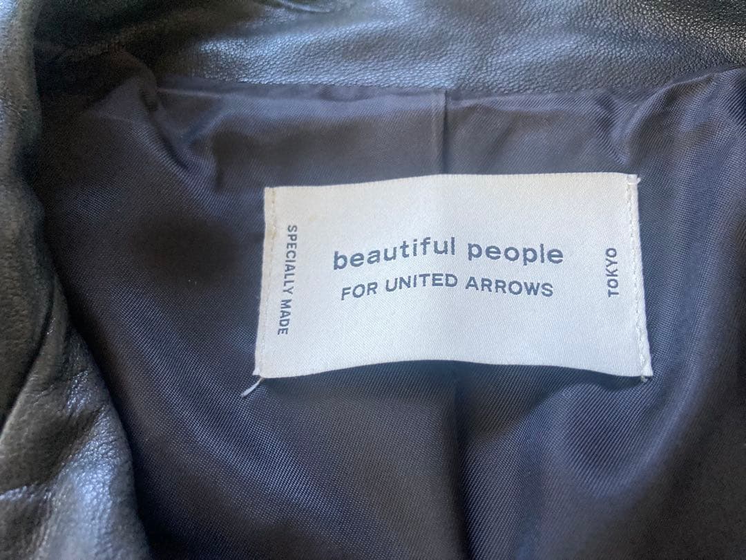 beautiful people ライダースジャケット　160