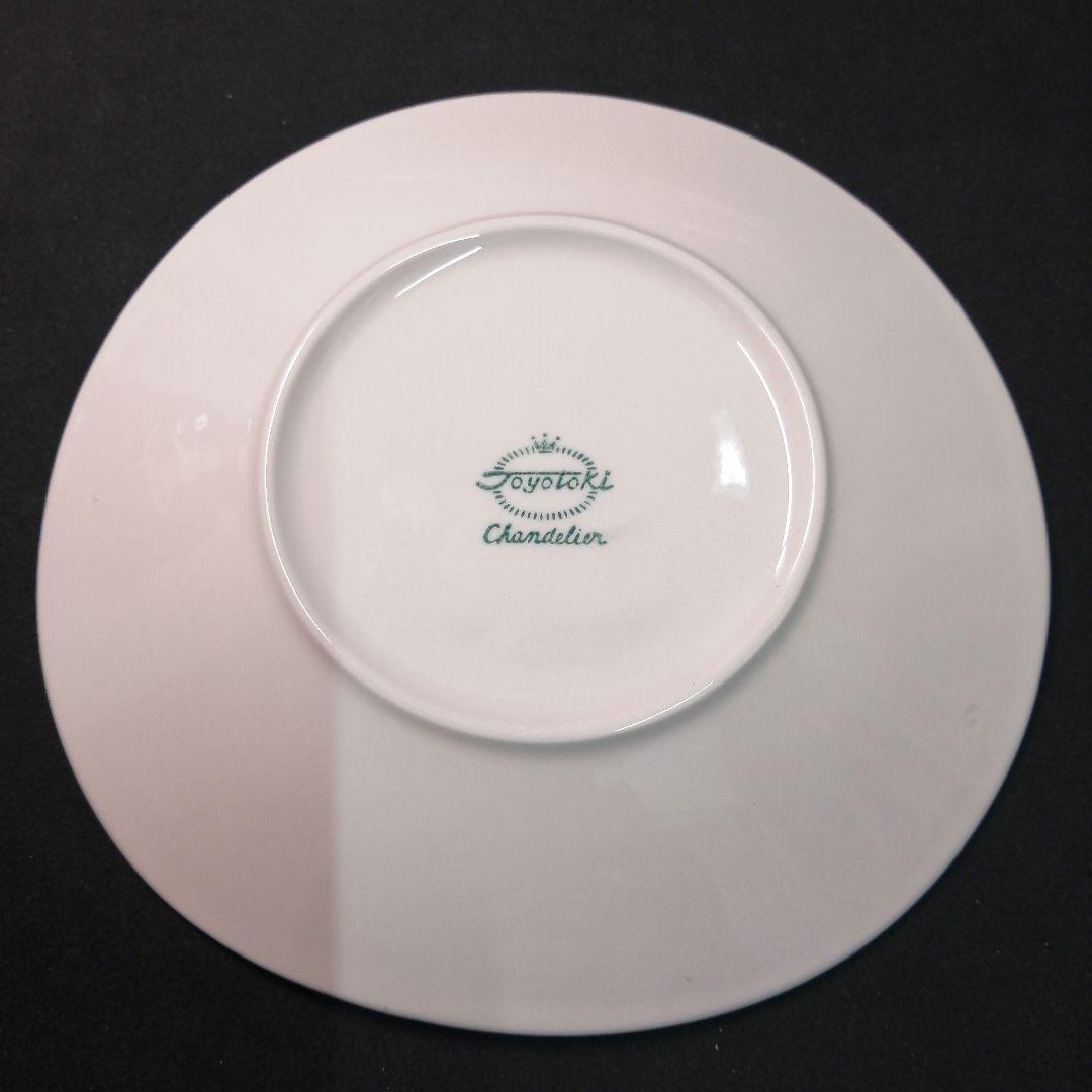 東洋陶器　Toyotoki chandelier ケーキ皿　6枚セット昭和レトロ