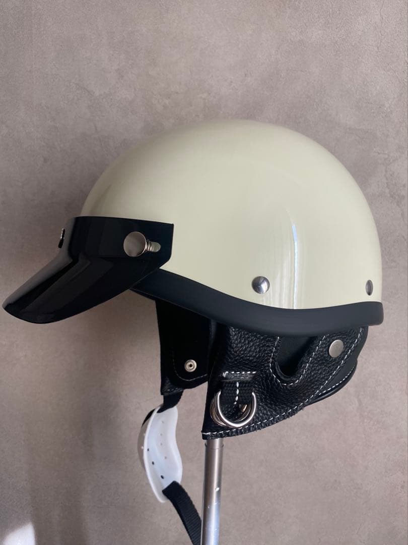 ショーティー　アイボリー　Lサイズ　ハーフヘルメット　BELL TT&CO