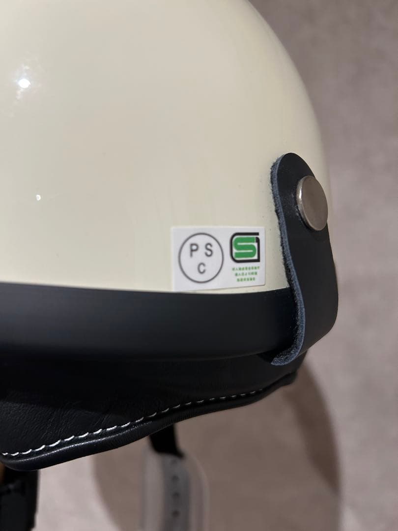 ショーティー　アイボリー　Lサイズ　ハーフヘルメット　BELL TT&CO