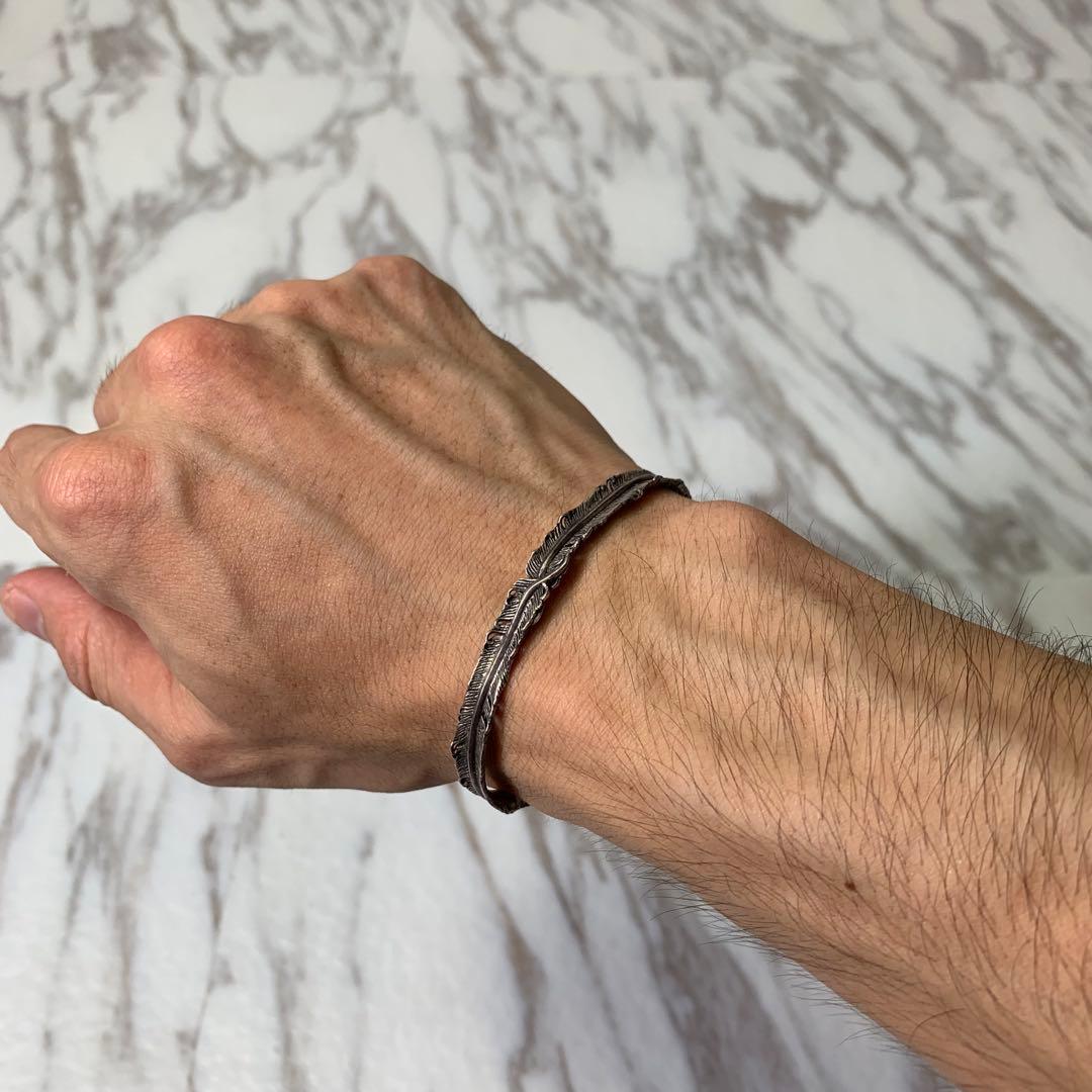 アクセサリー ZOCALO Phoenix Feather Bangle silver925