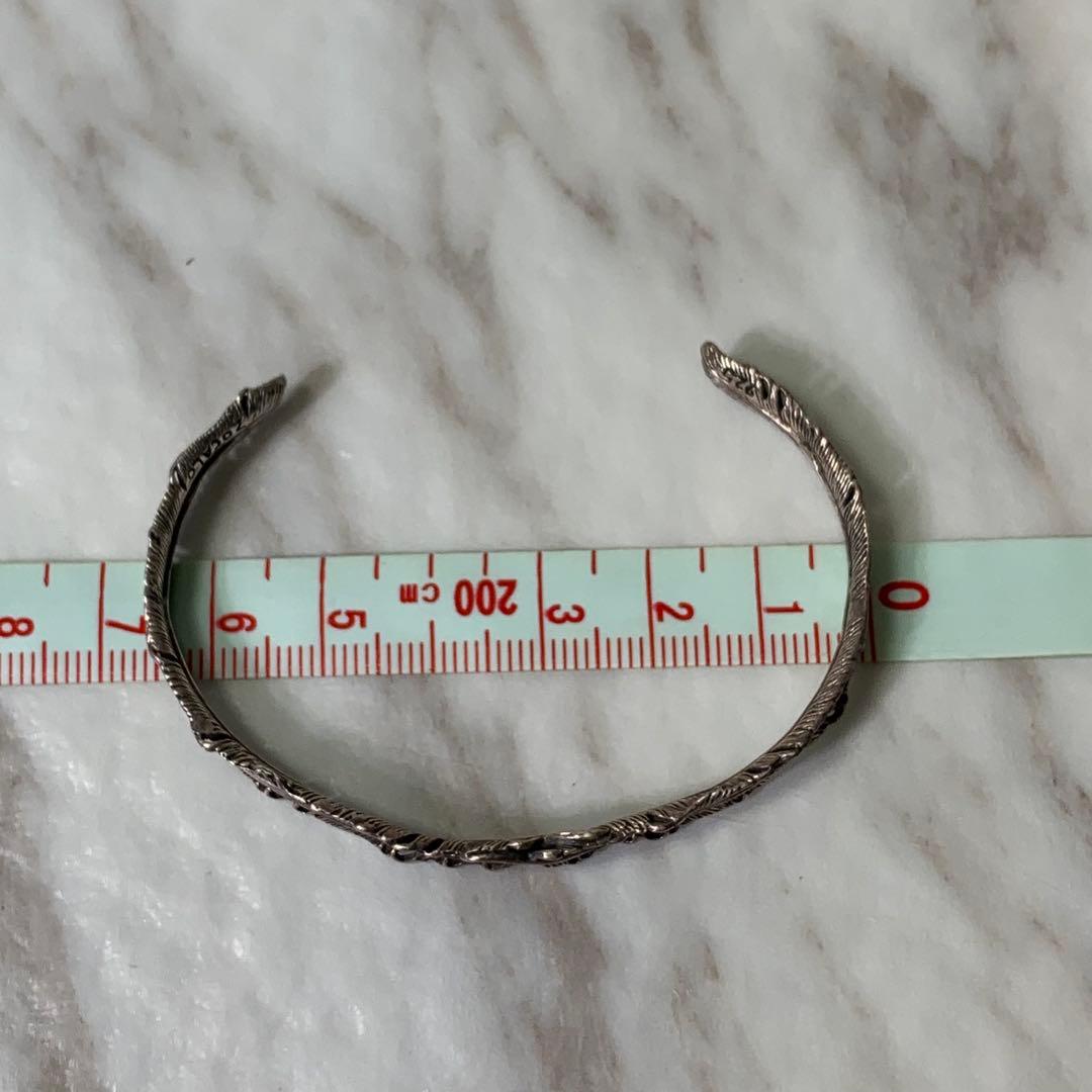 アクセサリー ZOCALO Phoenix Feather Bangle silver925