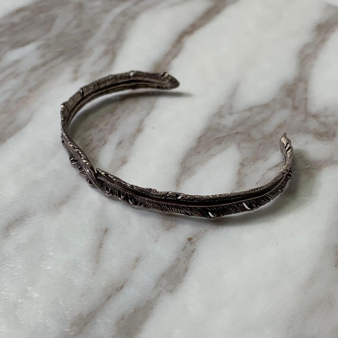 アクセサリー ZOCALO Phoenix Feather Bangle silver925